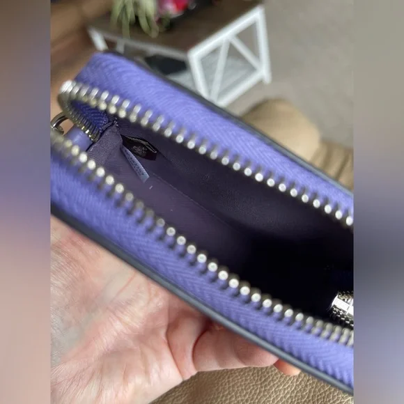 Coach Mollie Tote 25 Purple Floral Print with Lavender Wristlet - Picture 16 of 16